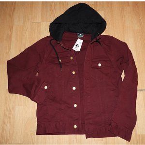 Denim Unisex / Jean hooded jacket \ LRG